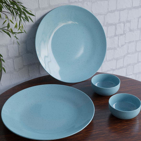Glossy Sky Blue Matte Set of 2 - The Earth Store - Dinnerware